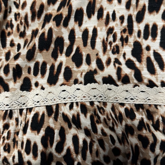 NWT Love,Fire leopard print tank - Picture 5 of 6
